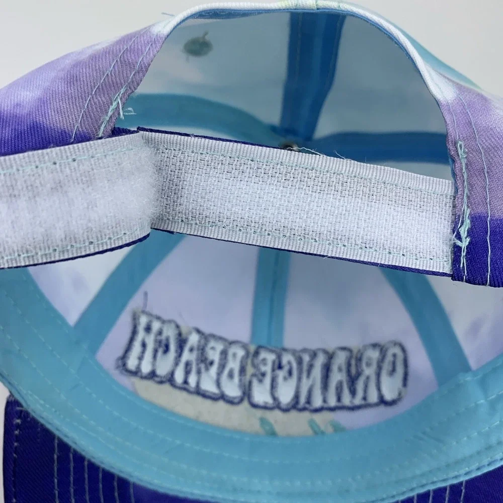 Orange Beach Alabama Hat Blue Purple Adjustable OSFM Alvin's Island Baseball Cap